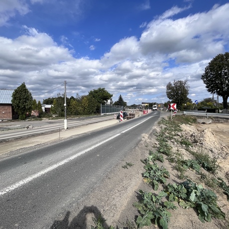 Rozbudowa drogi z Rzeszowa do Jasionki [wrzesień 2023] - fot 24